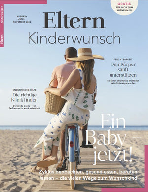 Kinderwunschtees im Eltern Magazin