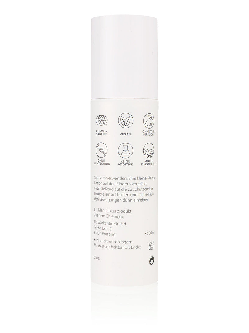 Veganer Naturkosmetik-Sonnenschutz LSF30 für die ganze Familie, bio zertifiziert, 50ml Tiegel